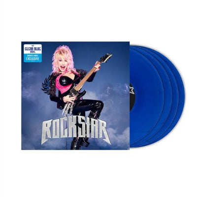 Parton, Dolly - Rockstar (4LP Clear Blue Coloured Vinyl)