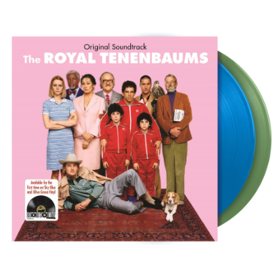 Royal Tenenbaums (Original Motion Picture Soundtrack) (Limited Sky Blue & Olive Green Coloured 2LP Vinyl) (RSD2022)