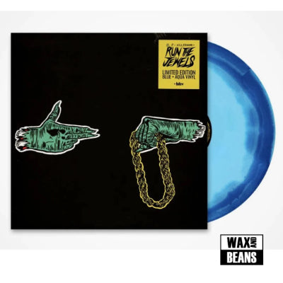 Run The Jewels - Run The Jewels (Blue & Aqua Swirl Coloured Vinyl)