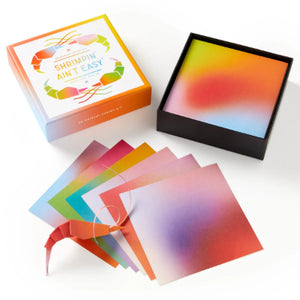 Shrimpin' Ain't Easy Origami Kit - Brass Monkey