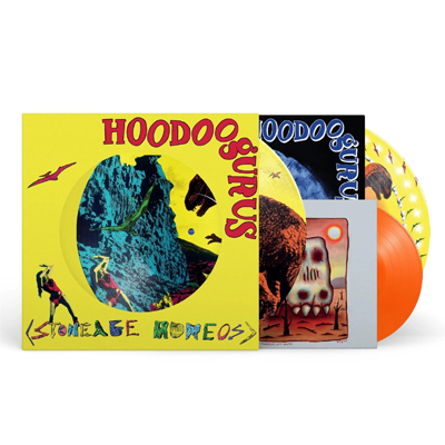 Hoodoo Gurus - Stoneage Romeos (Limited 40th Anniversary Deluxe 2LP Picture Disc & 7" Coloured Vinyl)