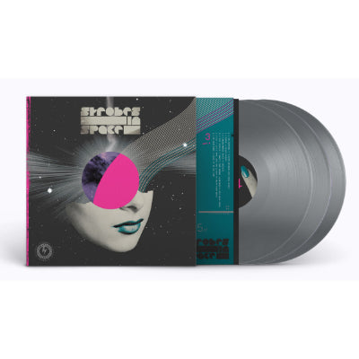 Various Artists – Strobes in Space: Indie Sleaze, Nu Rave & Future Disco 2000-2009 (Gatefold 'Orbit' Silver Coloured 3LP Vinyl)