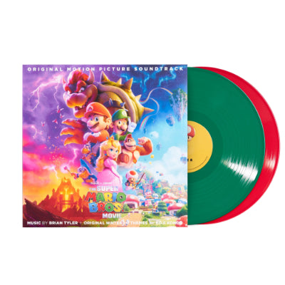 Super Mario Bros. Movie, The (Red and Green Coloured 2LP Vinyl)