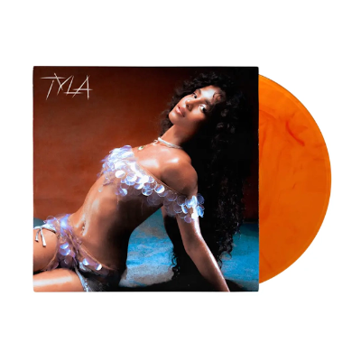 TYLA - TYLA (Orange with Red Coloured Swirl Vinyl)