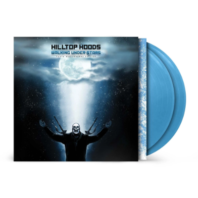 Hilltop Hoods - Walking Under Stars (10th Anniversary Cyan Blue Coloured Vinyl)