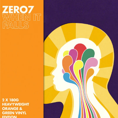 Zero 7 - When It Falls (Limited 20th Anniversary Orange / Green Coloured 2LP Vinyl)