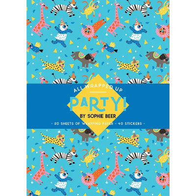 All Wrapped Up Party!: A Wrapping Paper Book - Sophie Beer