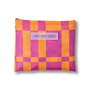 Foldable Tote Bag (Orange & Purple) - Any Day Now (Copy)