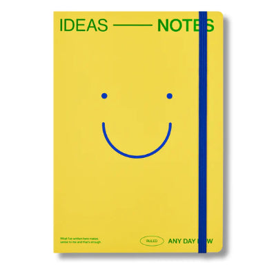 Any Day Now Notebook Ruled A5 (Butter)