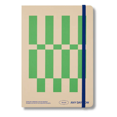 Any Day Now Notebook Ruled A5 (Sand)