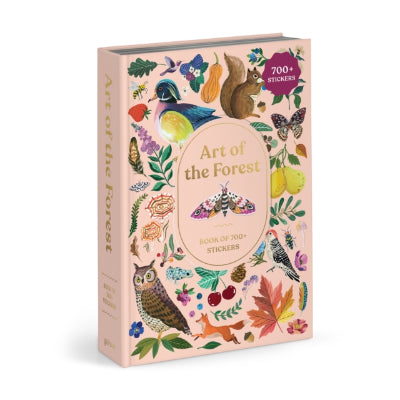 Art of the Forest 100 Page Sticker Book - Galison