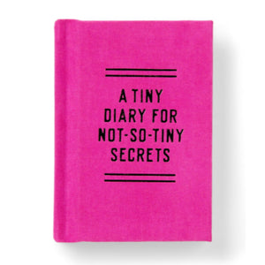 Tiny Diary for Not So Tiny Secrets - Brass Monkey
