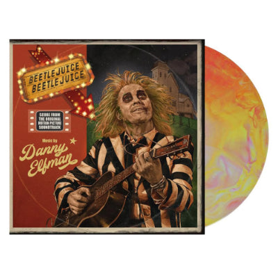 Elfman, Danny - Beetlejuice Beetlejuice (Score From The Original Motion Picture (Limited Australian Exclusive Yellow & Pink Coloured Vinyl)