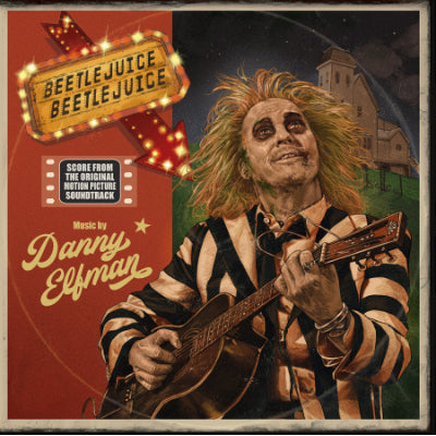 Elfman, Danny - Beetlejuice Beetlejuice (Score From The Original Motion Picture (Limited Australian Exclusive Yellow & Pink Coloured Vinyl)