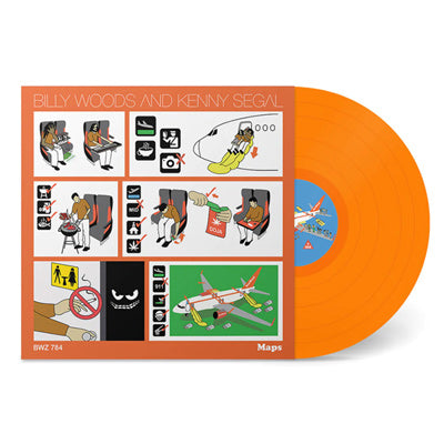 Woods, Billy & Kenney Segal - Maps (Limited Orange Coloured Vinyl)