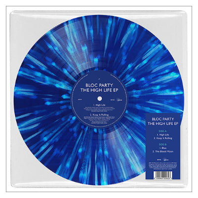 Bloc Party - The High Life EP (Limited Blue Coloured Splatter Vinyl) (RSD2024)