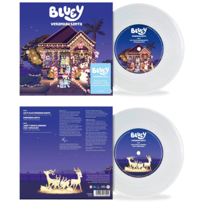 Bluey: Veranda Santa (White 7" Vinyl)