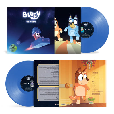 Bluey - Up Here (Translucent Blue Coloured Vinyl)