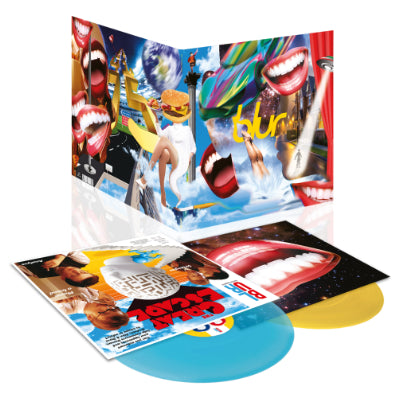 Blur - The Great Escape (30th Anniversary Yellow/Turquoise 2LP Vinyl)