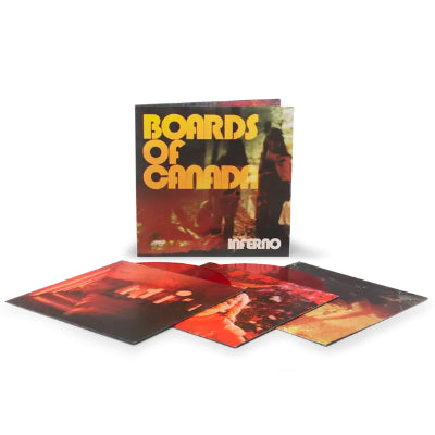 Boards Of Canada - Inferno (Transparent Red 2LP Vinyl) - Happy Valley