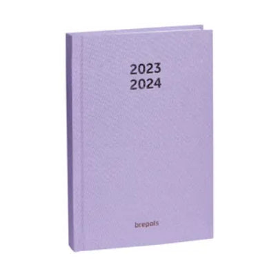 Brepols - 2023-2024 Diary (Nature Lavender)