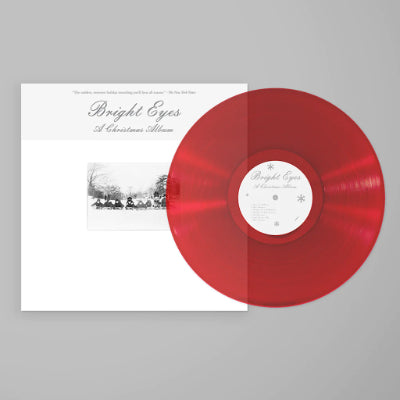 Bright Eyes - A Christmas Album (Clear Red Coloured Vinyl) - Happy Valley