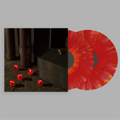Bright Eyes - Five Dice, All Threes (Red & Orange Coloured Splatter 2LP Vinyl)