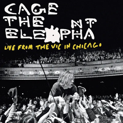 Cage The Elephant - Live From The Vic In Chicago (2LP RSD BF25 Exclusive Black & Yellow Splatter Vinyl)