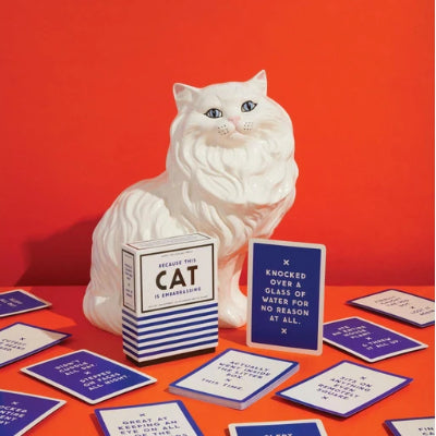 Because This Cat Is Embarrassing Card Deck - Brass Monkey