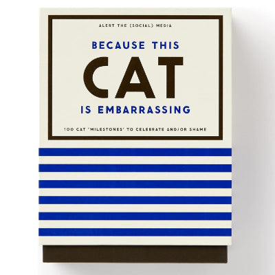 Because This Cat Is Embarrassing Card Deck - Brass Monkey