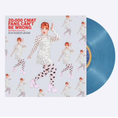 CMAT - EURO-COUNTRY (Live At St. Anne's - 20,000 CMAT Fans Can't Be Wrong) (Transparent Blue Coloured 10” Vinyl)