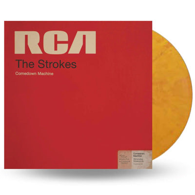 Strokes, The - Comedown Machine (Limited Edition Yellow/Red Marble Coloured Vinyl)