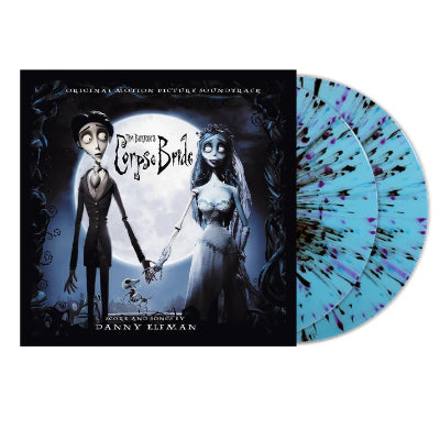Corpse Bride (Original Motion Picture Soundtrack) (Blue Moon With Purple & Black Gust Splatter Coloured 2LP Vinyl)