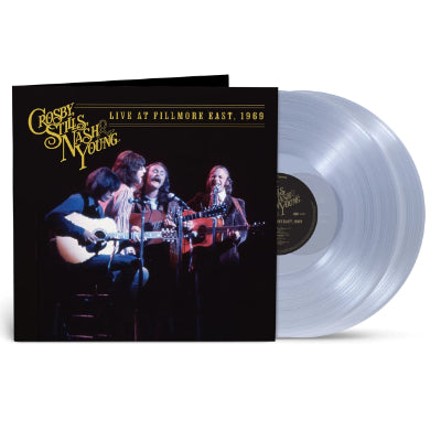 Crosby Stills Nash & Young - Live At Fillmore East, 1969 (Limited Indies Clear 2LP Vinyl)