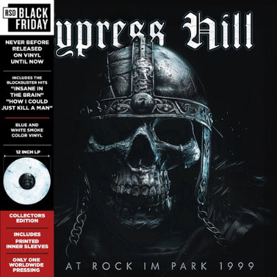 Cypress Hill - Live At Rock IM Park 1999 (Limited Blue & White Smoke Coloured Vinyl) (BF RSD 2024 )