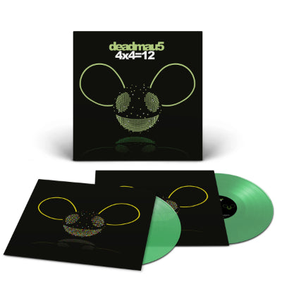 Deadmau5 - 4x4=12 (Limited Translucent Green Coloured 2LP Vinyl)