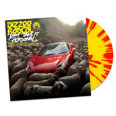 Dizzee Rascal - Don't Take It Personal (Limited Red & Yellow Coloured Splatter Vinyl)