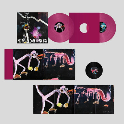 DJ Koze - Music Can Hear Us (Magenta Coloured 2LP + 7" Vinyl)