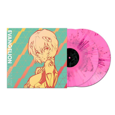 Takahashi, Yoko & Megumi Hayashibara - Evangelion Finally Soundtrack (Corner Damage)(Limited Pink & Magenta Splatter 2LP Vinyl)