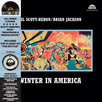 Scott-Heron, Gil - Winter In America (Limited Inside Out Black & White Coloured Vinyl) (RSD2024)