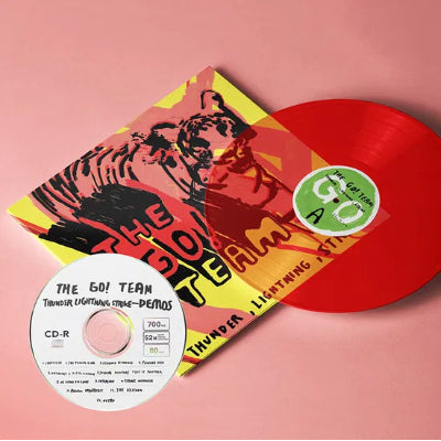 Go! Team, The - Thunder, Lightning, Strike (Limited Indies Red Coloured Vinyl + Demos CD)
