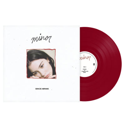 Gracie Abrams minor vinyl 限定盤 Abrams, Gracie - Minor EP (5th Anniversary Red Coloured Vinyl
