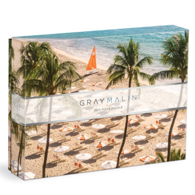 Gray Malin - The Beach Club Jigsaw Puzzle (1000 Pieces)