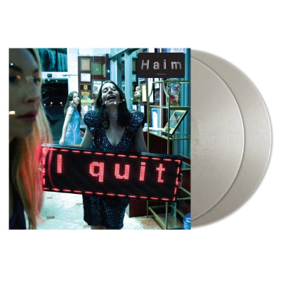 Haim - I quit (Indies Exclusive Metallic Silver Coloured 2LP Vinyl)
