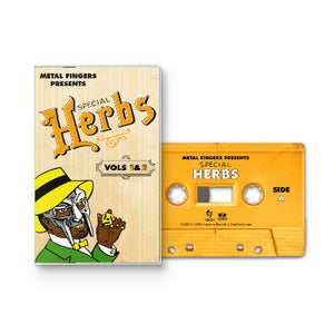 MF Doom - Metal Fingers Presents: Special Herbs Vol. 1 & 2 (Cassette)