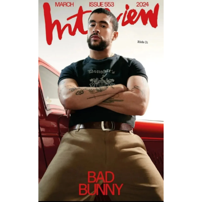 Interview Magazine - Issue 553 (Bad Bunny Cover)