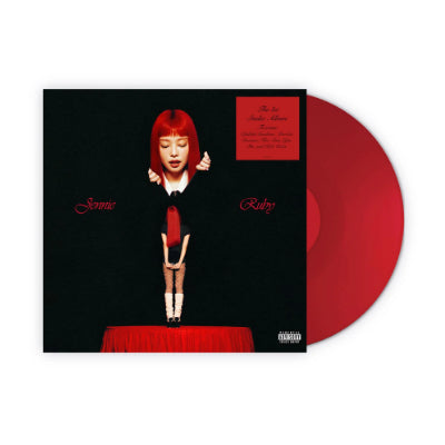 JENNIE (BLACKPINK) - Ruby (Transparent Ruby Red LP Vinyl)