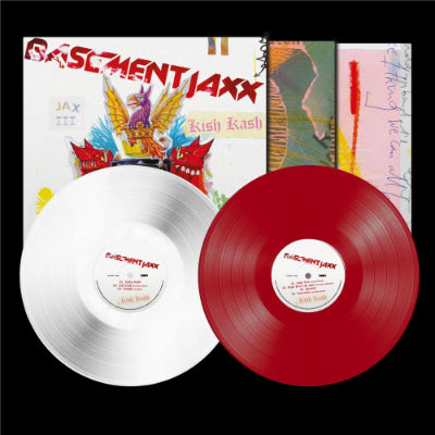 Basement Jaxx - Kish Kash (Red/White Coloured 2LP Vinyl)