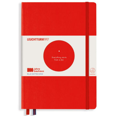 Leuchtturm 1917 A5 Bauhaus Dotted Notebook Medium