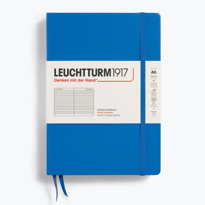 Leuchtturm 1917 A5 Bullet / Dotted Notebook - Ocean Colour